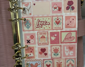 Valentine Stamp Dashboard - A6
