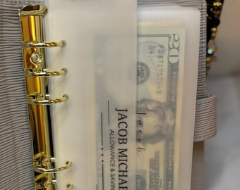 Customizable A6 Bookmarks - Kids Binders - Sinking Funds
