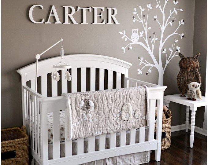 Lettre prénom bois /lettre chambre bébé / prénom en bois / décoration