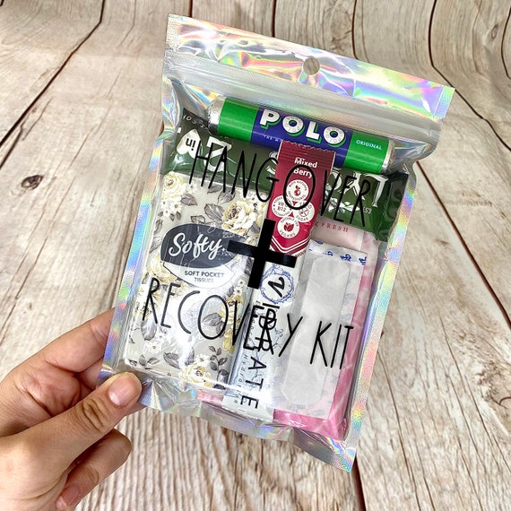 Hangover Recovery Kits - Self Care Kit - Wedding Favour - Hen Do - Bachelorette Party - Festival Kit - Party Bag Favours - Birthday Party