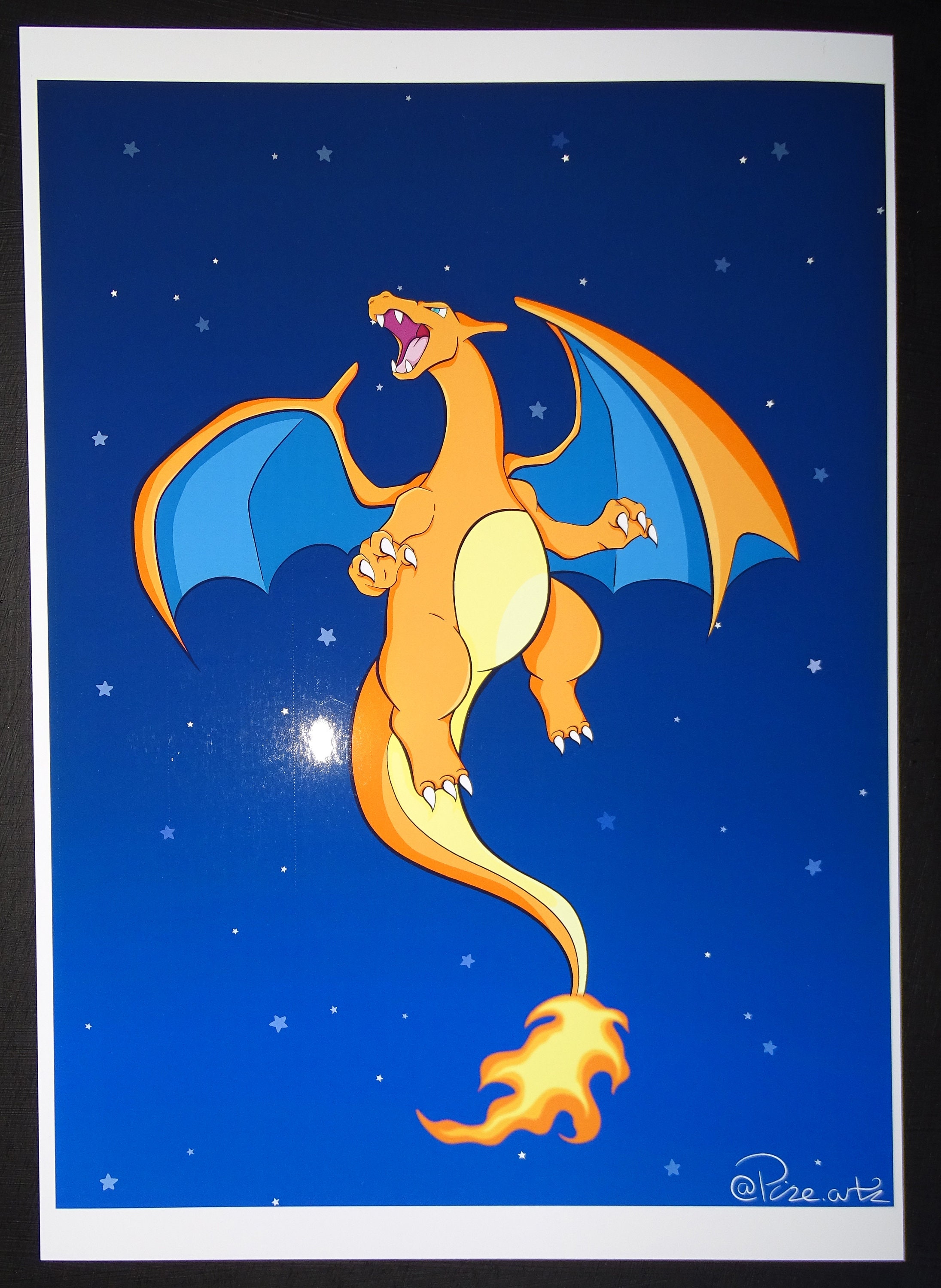 Charizard Night Sky - Etsy