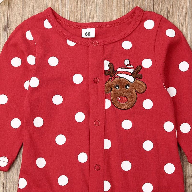 Xmas Romper Luxury Exclusive Baby girl Boy Clothes Long Sleeve Body Suit Newborn Jumpsuits Christmas One Piece Clothes 0-18 Months
