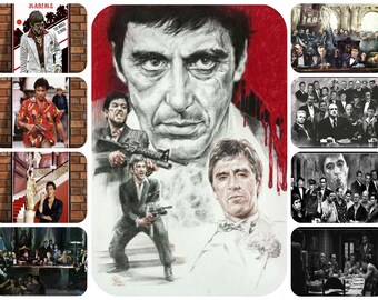Tony Montana Art Etsy