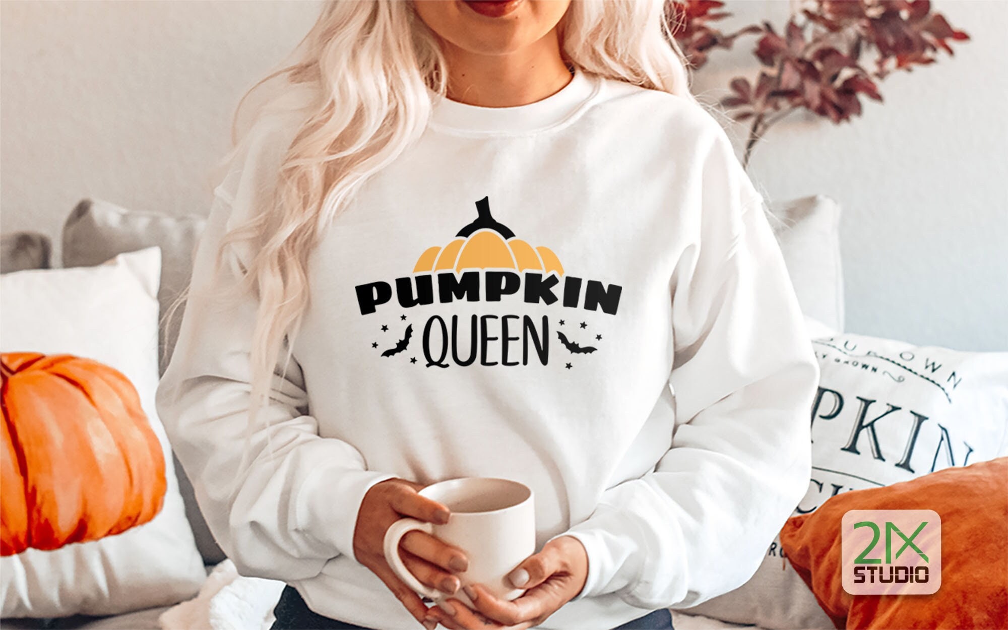 Pumpkin Queen SVG Halloween Mom Svg Halloween Shirt Svg - Etsy