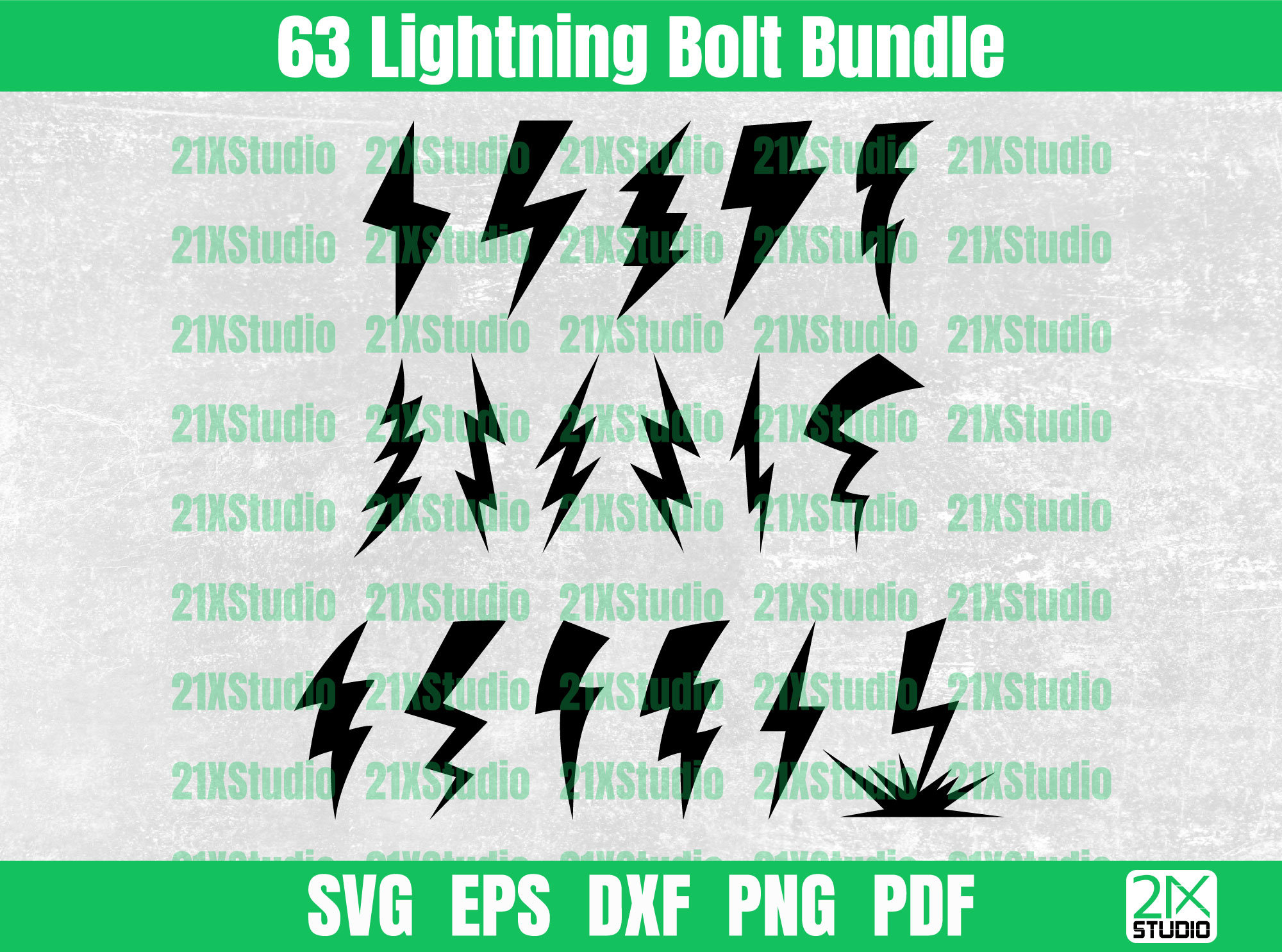 Lightning Bolt SVG, Thunder SVG, Electricity SVG Files for Cricut and ...