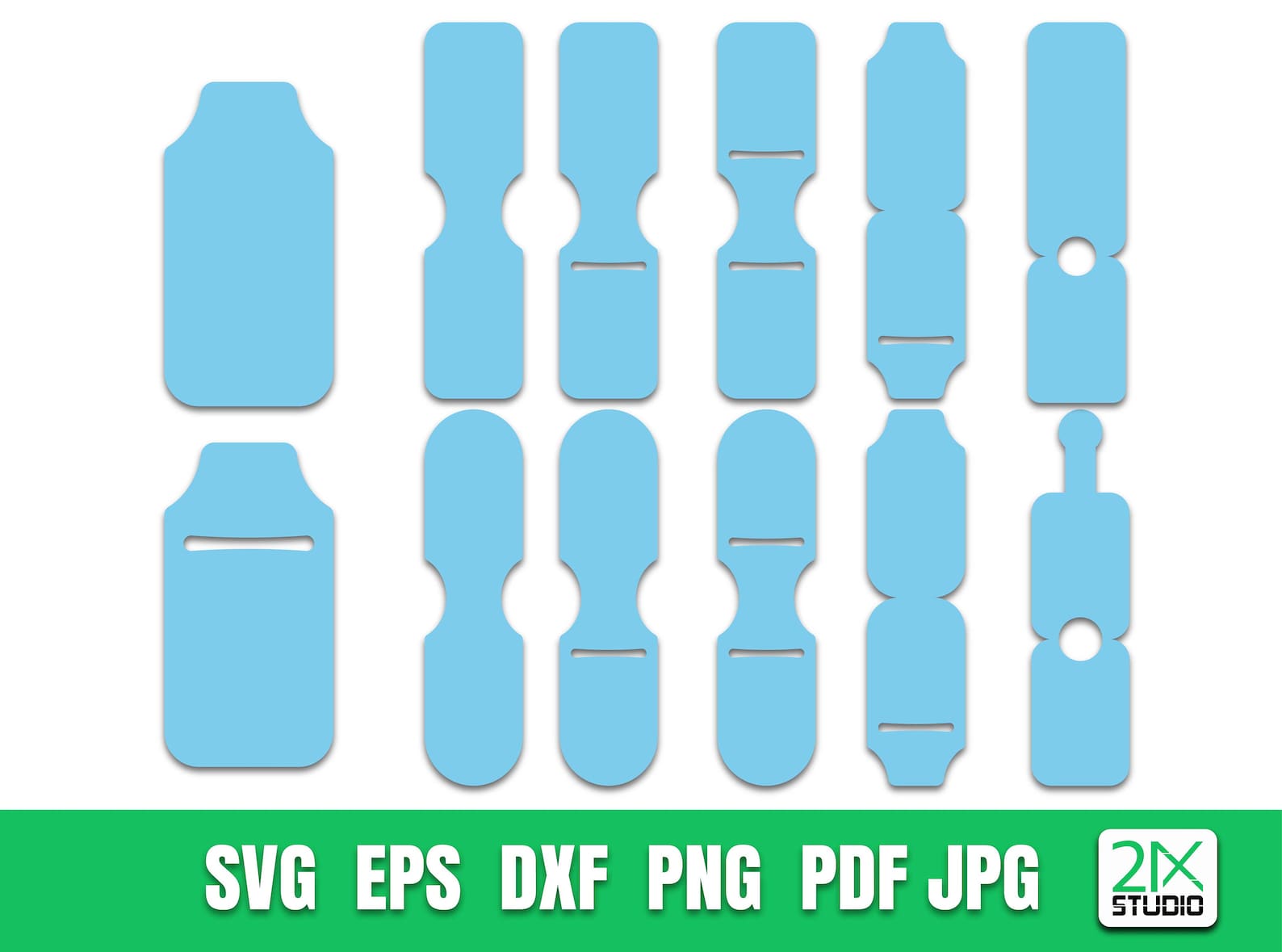 Hand Sanitizer Holder Template Svg Keychain Svg Leather Key Etsy