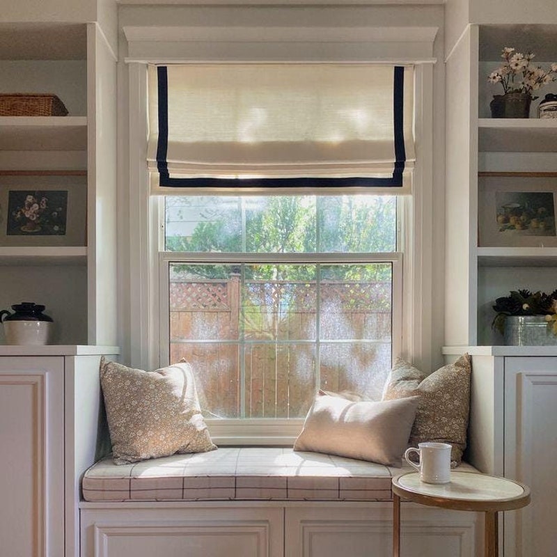 Custom Roman Shades - Etsy