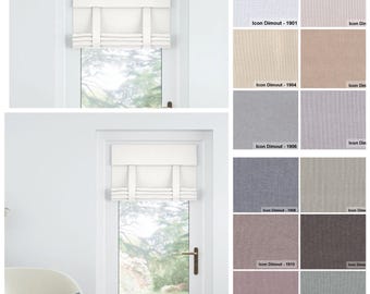 Cortinas opacas para puertas francesas de color blanco roto y tostado, para puertas de entrada, para ventanas francesas, color gris claro, sin perforaciones, listas para instalar, de 25" de ancho