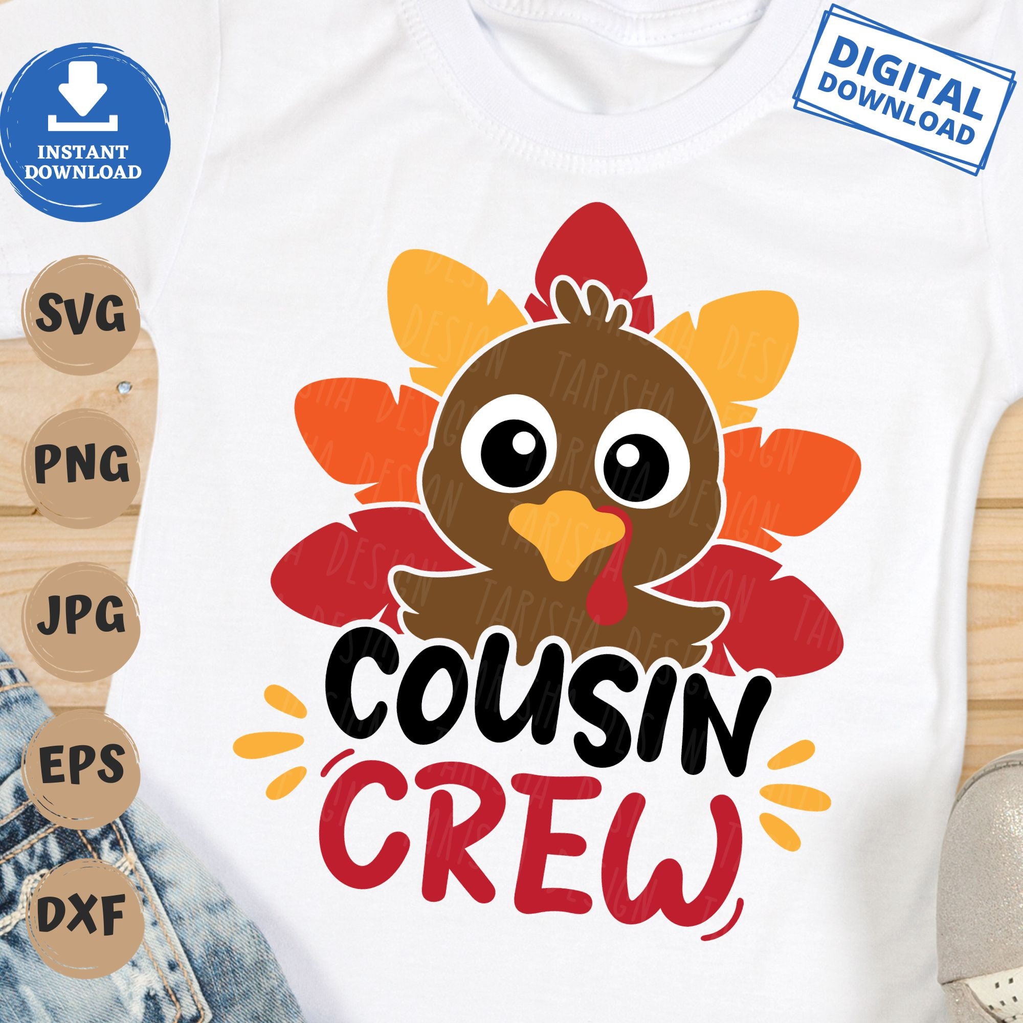 Funny Cousin Thanksgiving Shirts