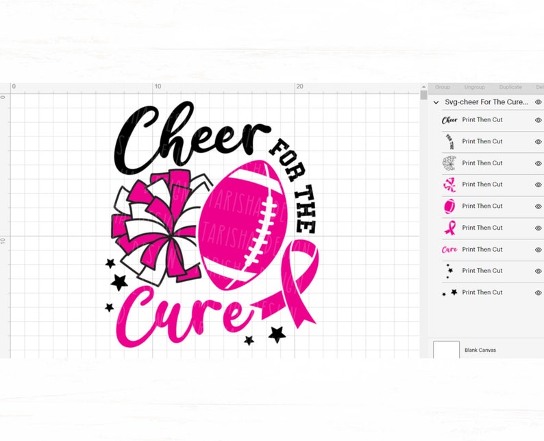 Cheer for the Cure Svg Cheer for the Cure Breast Cancer - Etsy Australia