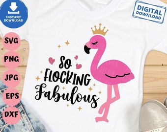 Así que Flocking Fabulous svg, Flamingo Shirt svg, Women Funny Flamingo svg, Cute Flamingo svg, Flamingo Quotes svg, Funny Girl Shirt svg