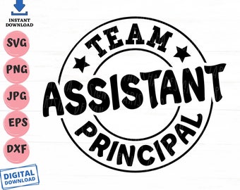 Team Assistant Principal Svg, Assistant Principal Svg, School Worker Svg, School Staff Svg