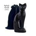 Sitting Cat Urn- Black Cat Urn for Ashes - Kitty Urn- Midnight Black Cat Urn - Precious Cat Urn - Cat Memorial Urn With Velvet Bag product logo