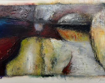 Mid Century Modern Art by Bouvier De Cachard - 64, Piazza San