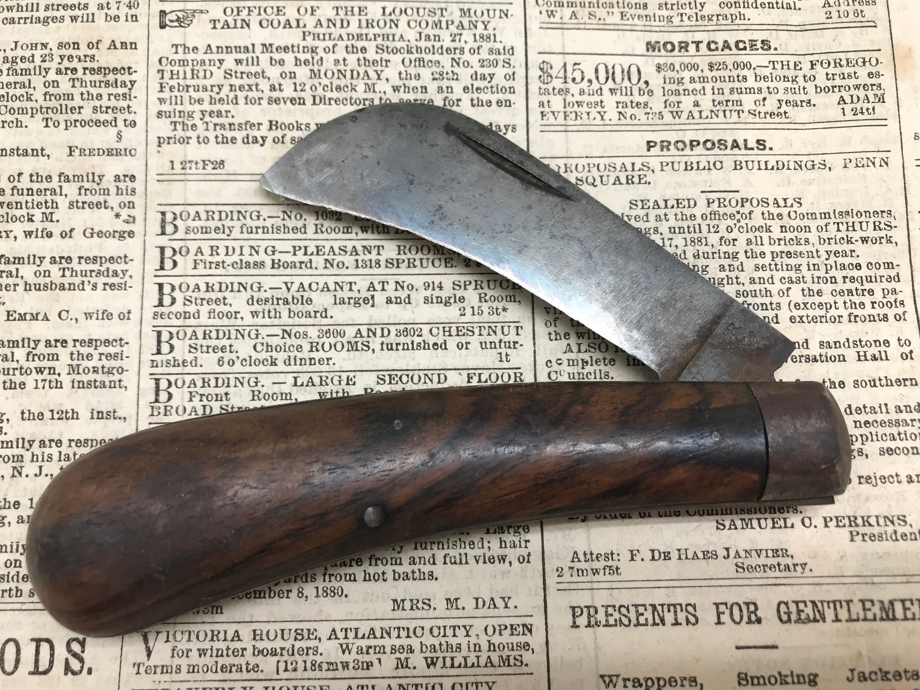 Ulster Knife Identification - undllri