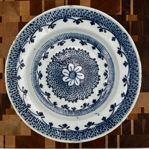 Antique French Faience Charger, Serving Plate, Wall Art