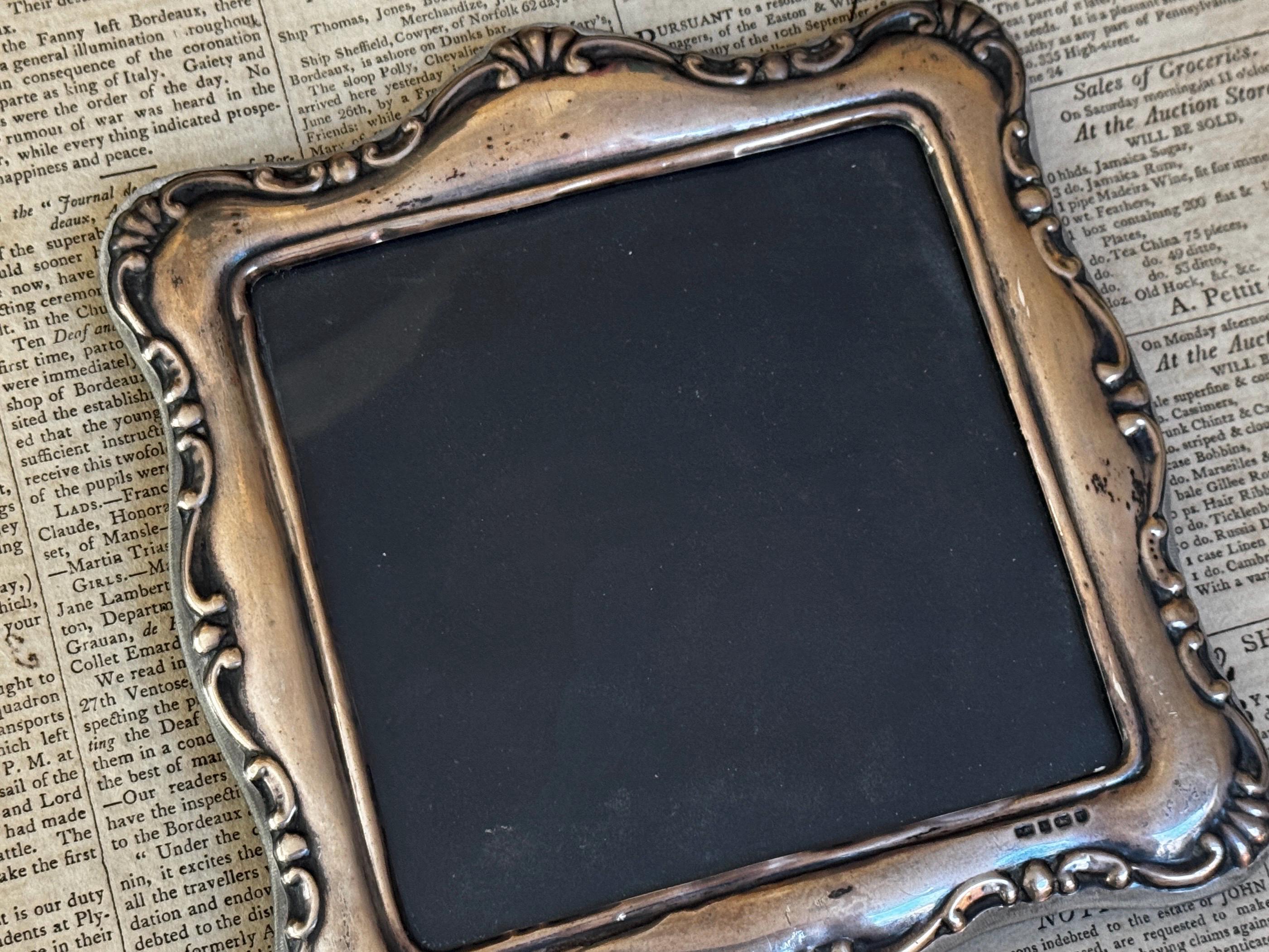 British Sterling Silver Picture or Photograph Frame - Etsy