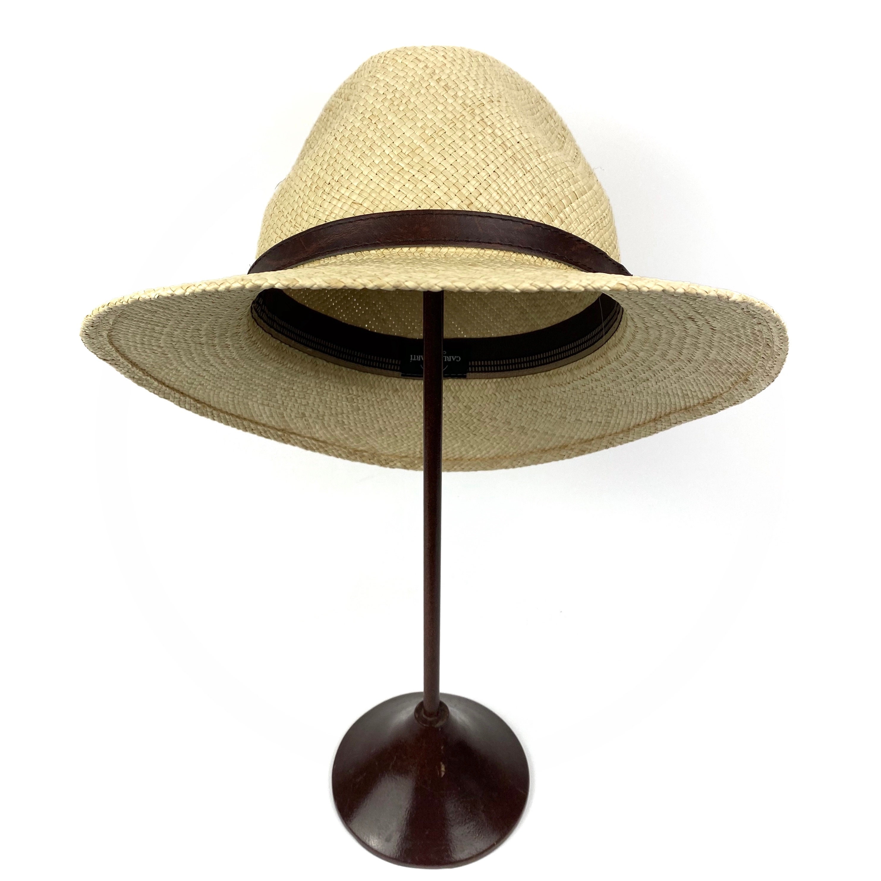 XXL Fedora Panama Straw Hat, Oversized Fedora Panama Hat, Genuine Fedora Panama Hat Large Brim