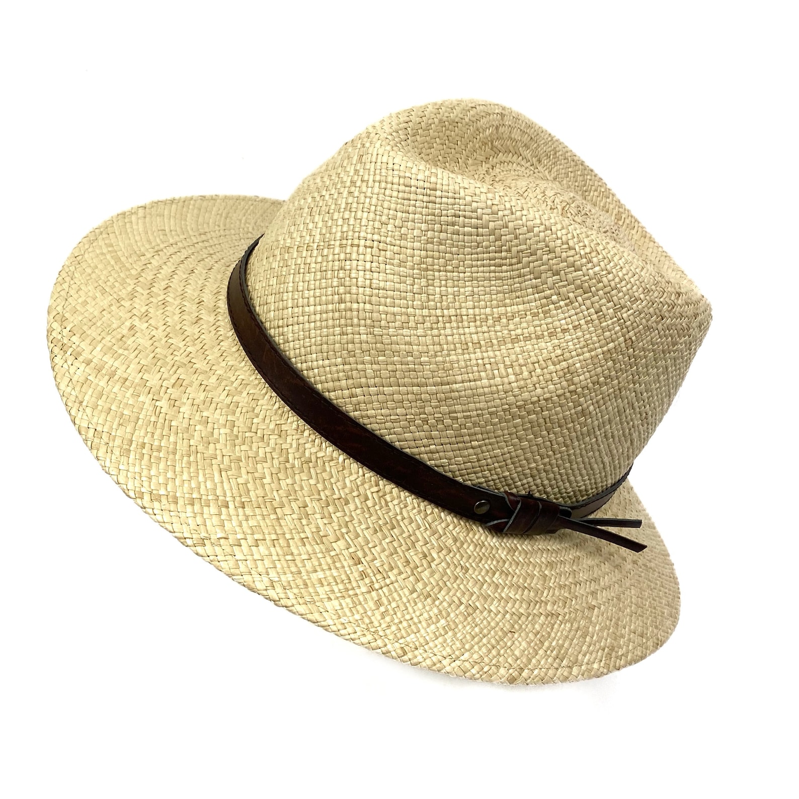 XXL Fedora Panama Straw Hat, Oversized Fedora Panama Hat, Genuine
