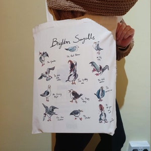 Brighton Seagull Tote bag