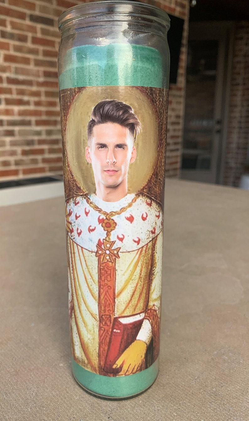 Saint Cody Rigsby Prayer Candle Peloton Master Instructor Etsy