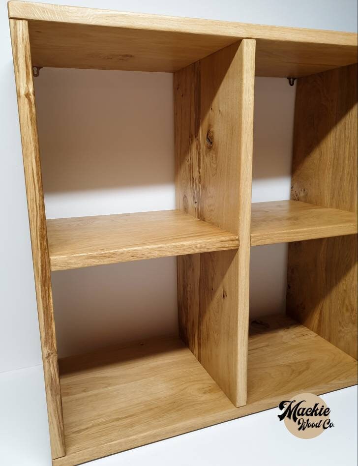 Luxury Bespoke Handmade Oak Cube, Internal Dimensions to Match IKEA