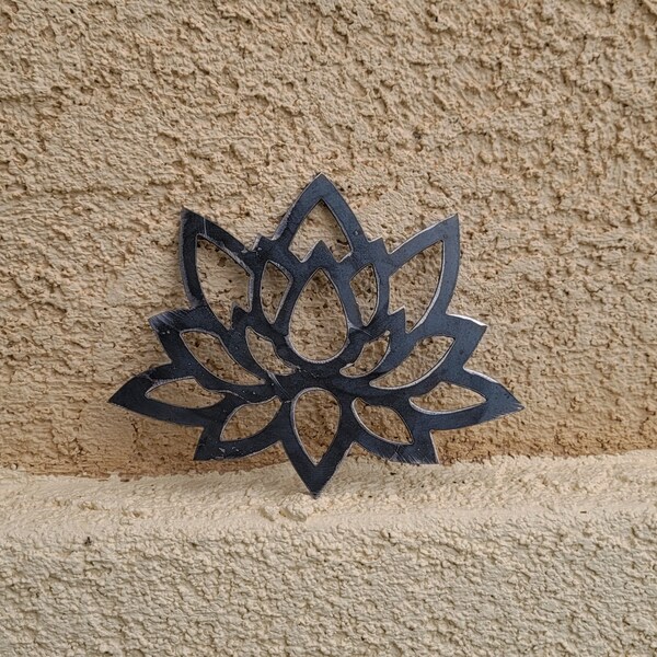 Metal Lotus Flower Etsy