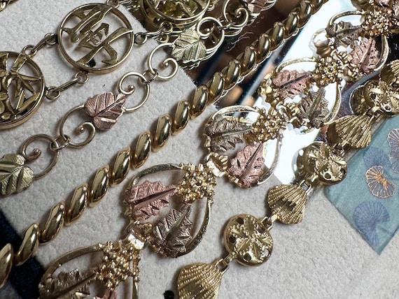 Solid Gold Seashell & Sand Dollar Bracelet | 14k … - image 10