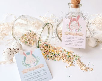 Bunny Bait Printable Tags || Easter Printables || Easter Classroom Activity || Bunny Bait Labels || Easter Tags || EA01