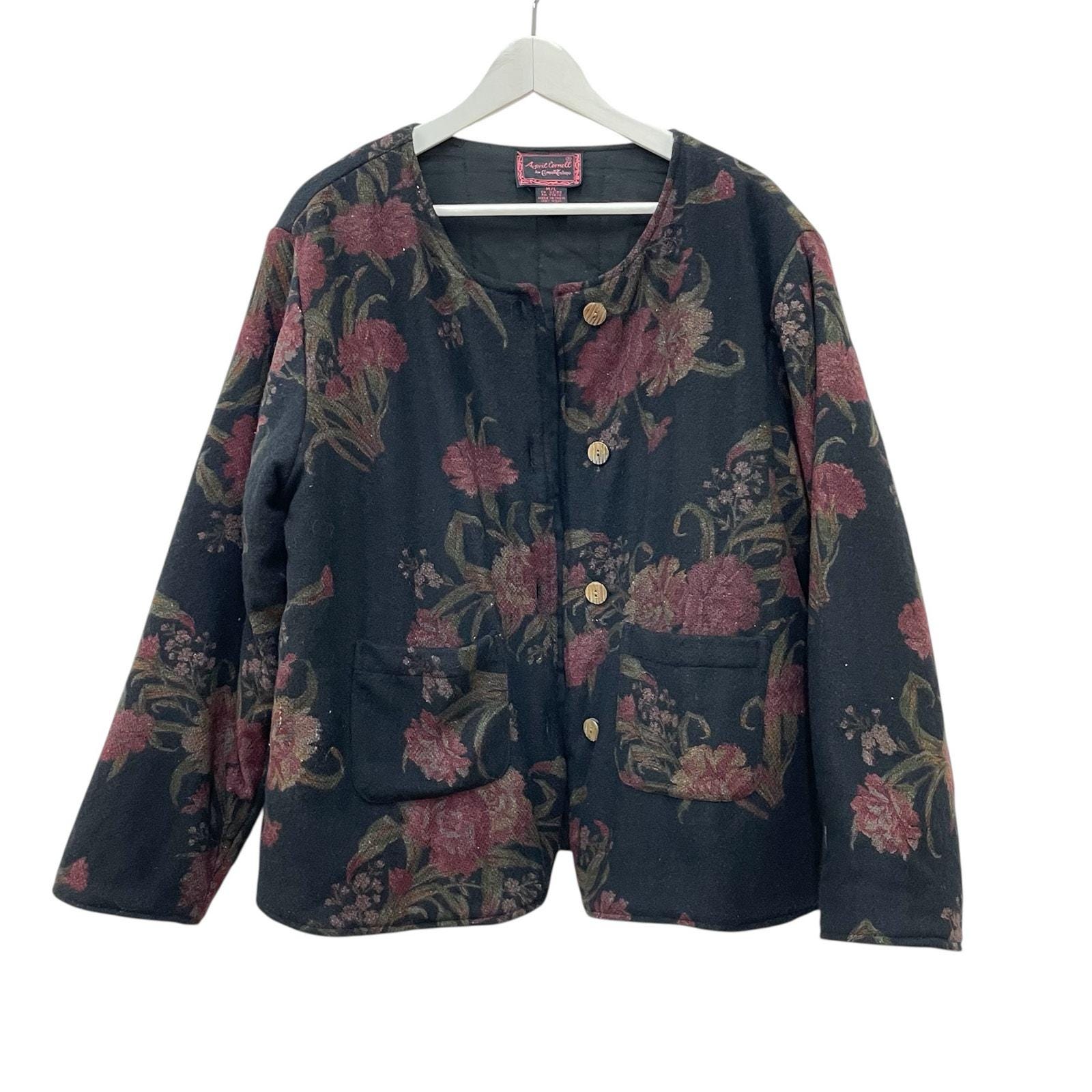 90s April Cornell 花柄 コーデュロイブラウス 古着 レディース 90s April Cornell - Etsy