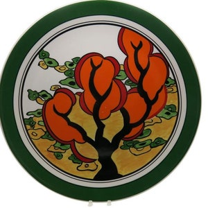 CLARICE CLIFF Art Deco Charger