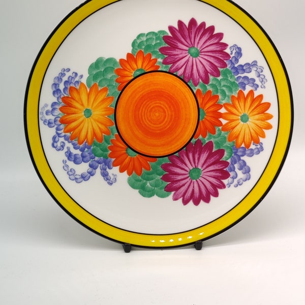 CLARICE CLIFF GAYDAY Luxury Plate By Wedgwood  Ltd.