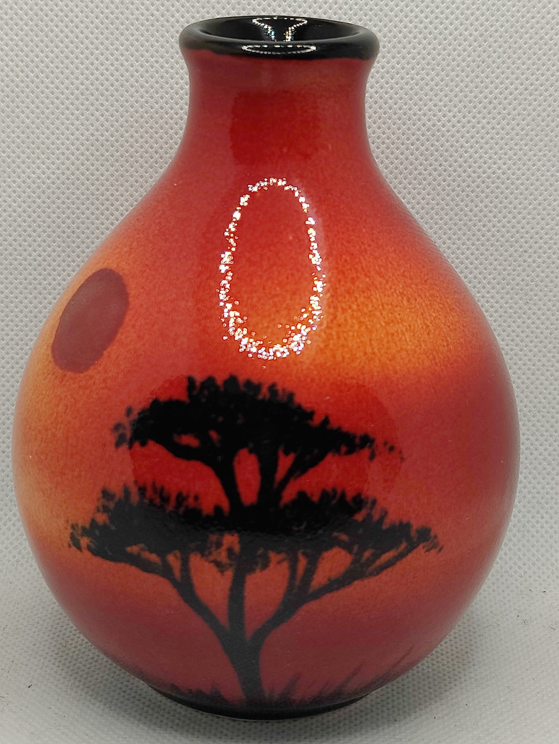 POOLE POTTERY AFRICAN Sky Bud Vase. Etsy