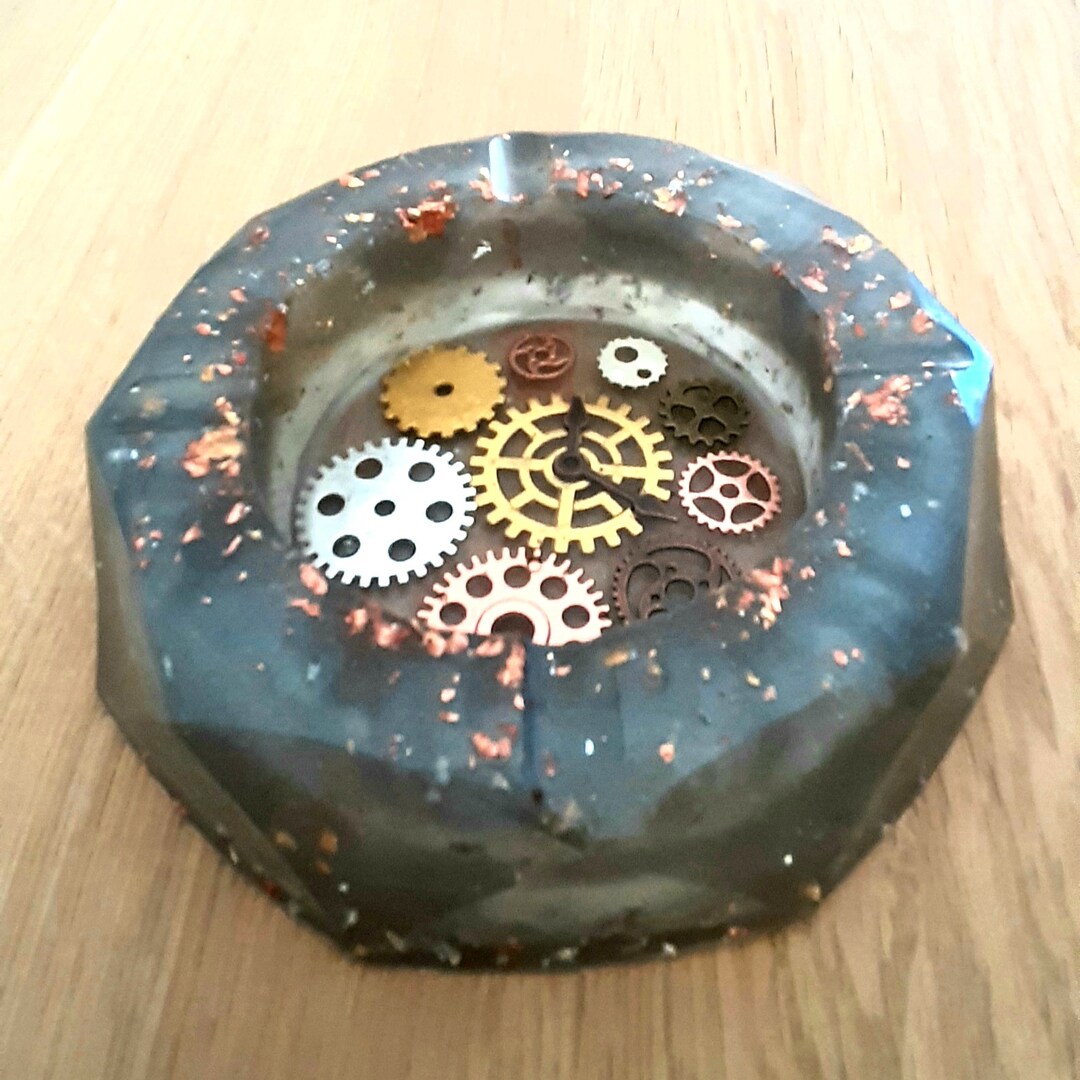 Schädel Aschenbecher Silikonform – Für Harzgießerei, Einfach Zu Entformen, Für DIY-Projekte & Schmuck