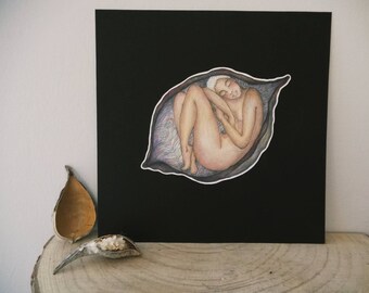 Fine Artprint " • i • shell • bloom• "