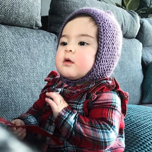 Modern Chunky Knit Baby Hat Pattern: Beginner Friendly (PDF Download)