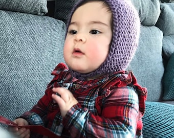 Modern Chunky Knit Baby Hat Pattern: Beginner Friendly (PDF Download)