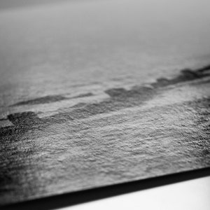 Schwarz-Weiß Fotografie Fischerboot, Druck auf FineArt Baryta Bild 5