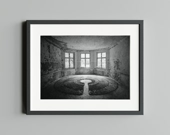 Schwarz-Weiß Fotografie "Mystic", Druck auf FineArt Baryta