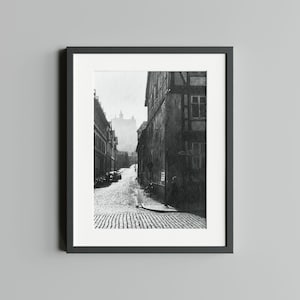 Schwarz-Weiß Fotografie "Wernigerode" (1961), Druck auf FineArt Baryta in den Größen A4 und A3