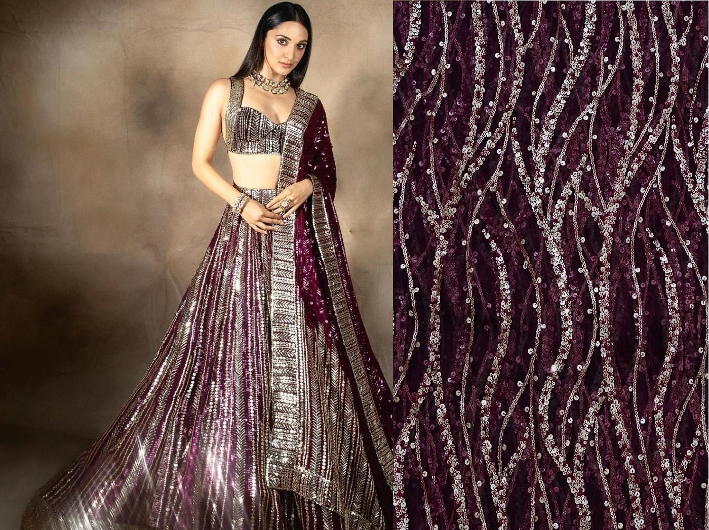 online fabric for lehenga