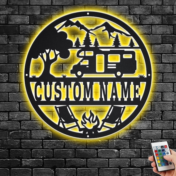 Metal Campervan Etsy