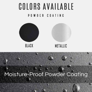 Metallväggkonst med hästsko och kors bild 4