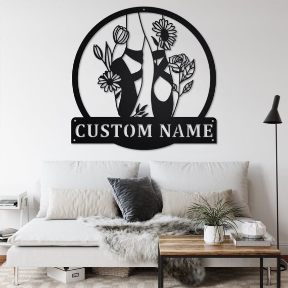 ballet metal wall decor