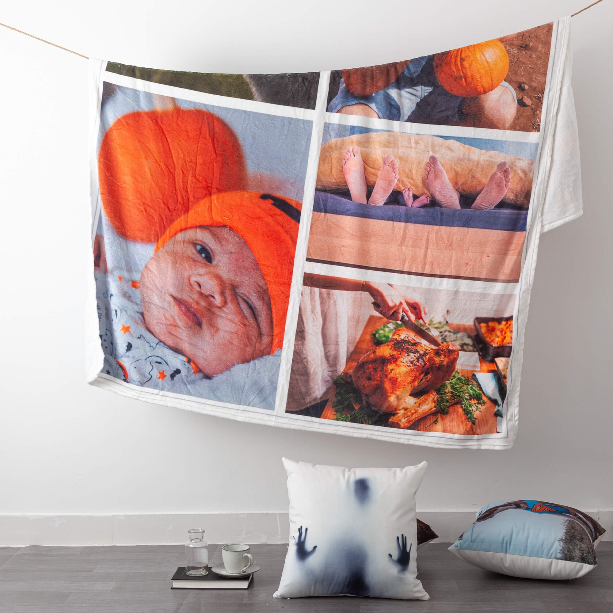 Friends blanket personalized photo blanket as unique gifts Etsy