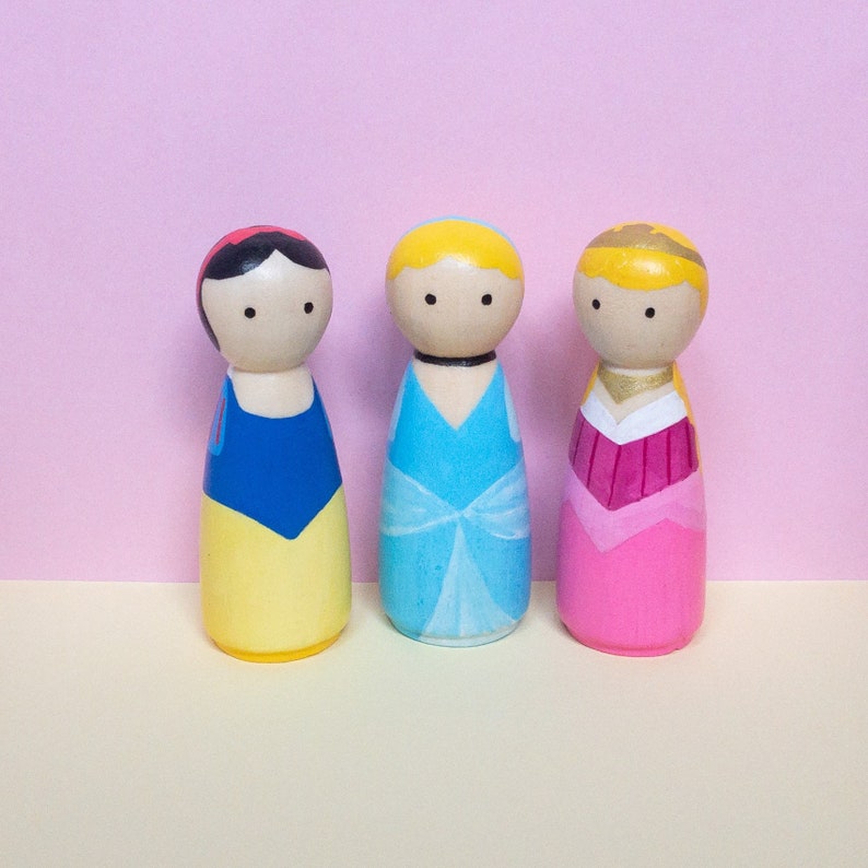 etsy wooden peg dolls
