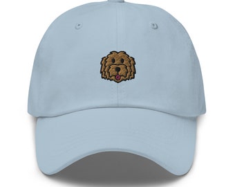 Goldendoodle Embroidered Hat, Labradoodle Hat Doodle Mom Gifts Labradoodle Baseball Cap Dog Mom Dad Hat With Labradoodle Dog Golden Doodle