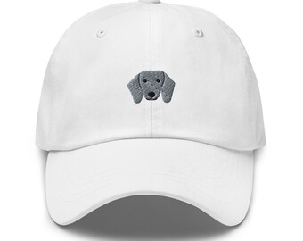 Blue Dachshund Cap, Grey Doxie Embroidered Baseball Cap, Cute Wiener Dog Dad Hat, Dachshund Mom Gifts, Trendy Dog Cap, Dachshund Lover Gift