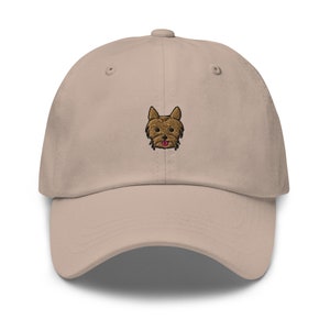 Yorkie Baseball Cap, Yorkshire Terrier Hat, Yorkie Mom Hat, Yorkie Embroidered Hat, Yorkie Gifts, Yorkie Mom Gift, Yorkie Dad Hat, Yorkies