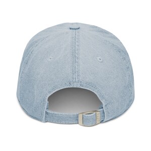 Rescue Foster Adopt Denim Cap, Rescue Dogs Embroidered Baseball Cap, Adopt Dont Shop Denim Hat, Animal Shelter Volunteer Gift, Foster Dog